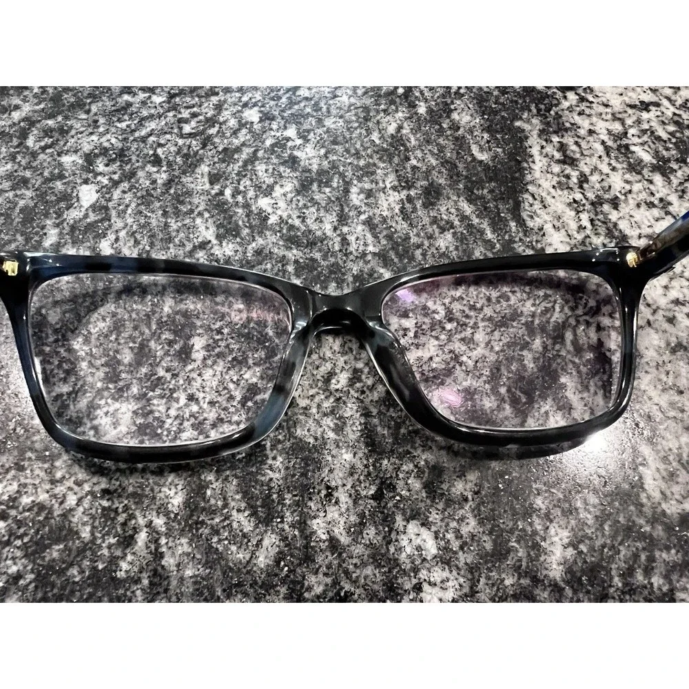 Kate Spade frames black blue tortoise floral So Happy to See You XP8 140